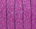 Synthetic Strand. Flat. 10x2mm. Fuchsia. Best Quality.