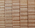 Flat Leather cord. 10x1.5mm. Beige-brilliantine. Best Quality.
