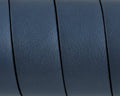 Flat Leather cord. 20x1.5mm. Grey-black. Best Quality. 100/120cm strand