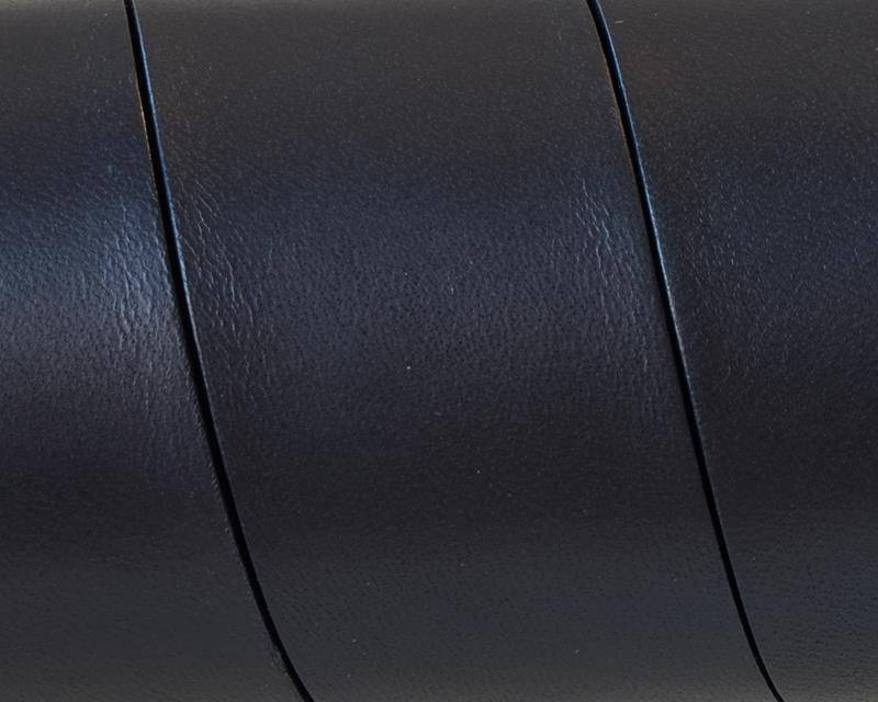 Flat Leather cord. 30x1.5mm. Black. Best Quality. 100/120cm strand