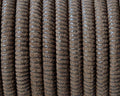 Round Leather cord. 5mm. Hollow. Light brown. Inn.1mm.