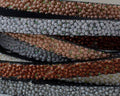 Flat Synthetic Caviar. 5x2mm. MIX. Best Quality. 50cm strands 50cm strand