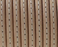 Flat Stitched leather cord. 5x1.5cm. Natural. Best Quality
