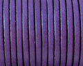 Flat Leather. 3x1.5mm. Purple. Best Quality