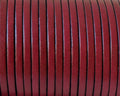 Flat Leather. 3x1.5mm. Burdeous. Best Quality