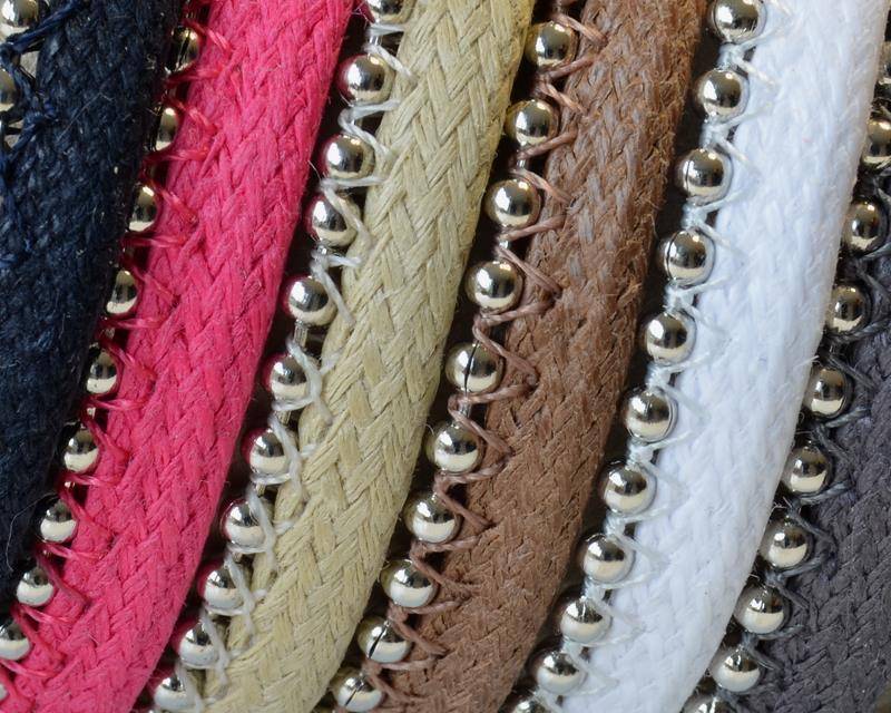 Cotton with chain. 6mm. MIX20. Best Quality 20cm strand