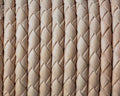 Bolo Braided Round leather cord. 4mm. Natural. Best Quality.