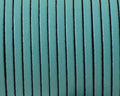 Flat leather cord 3x1,5mm. Green. Best Quality.
