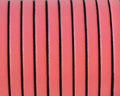 Flat leather cord 5x1,5mm. Pink. Best Quality.