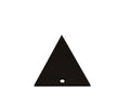 Leather pendant 35x34mm. Dark brown. Inn.2mm. Best Quality