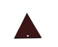 Leather pendant 35x34mm. Garnet. Inn.2mm. Best Quality