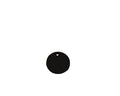 Leather pendant 22mm. Dark brown. Inn.2mm. Best Quality