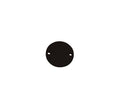 Leather connector 24mm. Dark brown. Inn.2mm. Best Quality