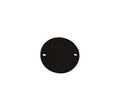 Leather connector 27mm. Dark brown. Inn.2mm. Best Quality