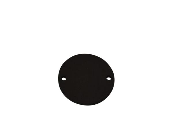 Leather connector 27mm. Dark brown. Inn.2mm. Best Quality