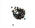 Swarovski. Xilion Chatons 3mm. Metallic Blue.