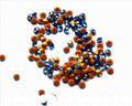 Rhinestone Cabochons. 2.8-2.9mm. Light blue.