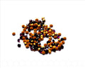 Rhinestone Cabochons. 2.9-3mm. Dark purple.