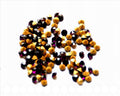 Rhinestone Cabochons. 4-4.1mm. Dark purple.