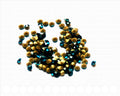 Rhinestone Cabochons. 2.8-2.9mm. Sea blue