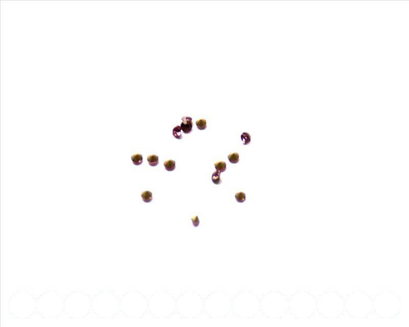 Rhinestone Cabochons. 1.7-1.8mm. Lilac.