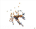 Rhinestone cabochons 1.9-2mm. light blue.