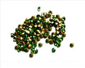 Rhinestone cabochons 4-4.1mm. peridote. 14