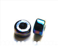 Ceramic. 18x10mm. Metallic black. Int.6.2mm approx.