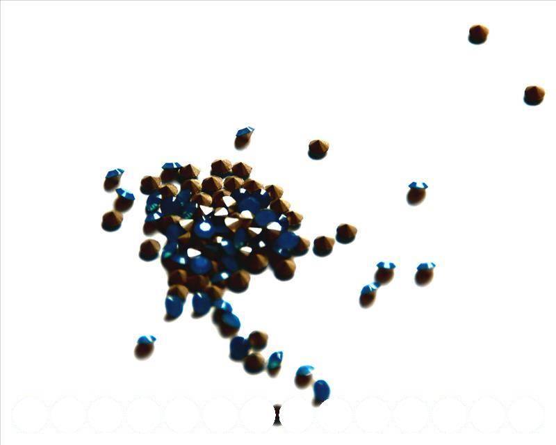 Swarovski. Xilion Rose Chatons 3mm. Carib. b.Opal.
