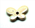 Ceramic. Butterfly 45mm. cream color ir. Inn. 4.5-5mm..