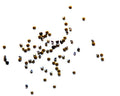 Crystal. Rhinestone Chaton. 1,7-1,8mm. Black Diamond.