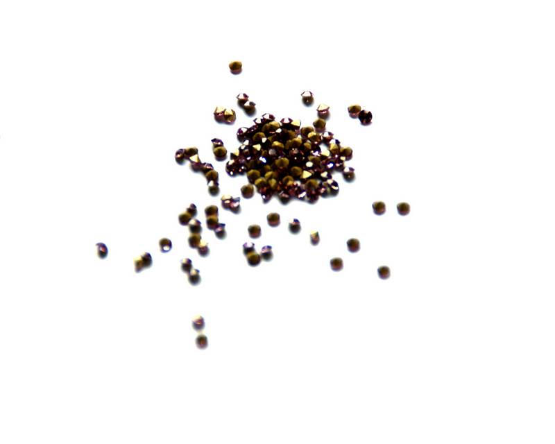 Crystal. Rhinestone Chaton. 1,7-1,8mm. Light Amethyst .