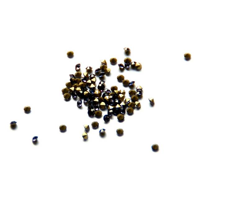 Crystal. Rhinestone Chaton. 1,7-1,8mm.Violet .