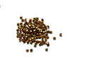Crystal. Rhinestone Chaton. 2,9-3mm. Topaz.