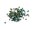 Crystal. Rhinestone Chaton. 2,9-3mm.Aquamarine .