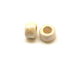 Ceramic. Rondel. 15x9mm. Grey. Ir. Inn, 8mm.