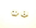 Ceramic.Button. 20mm. White. Ir. Inn.3mm. approx.