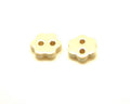 Ceramic.Button. 20mm. Cream color. Ir. Inn.3mm. approx.