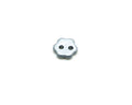 Ceramic. Button. 20mm. Silver mat. Inn.3mm. approx.