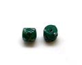 Murano.Barrel. 11mm. Green. Inn.2mm.approx.
