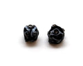 Murano.Barrel. 11mm. Black. Inn.2mm.approx.