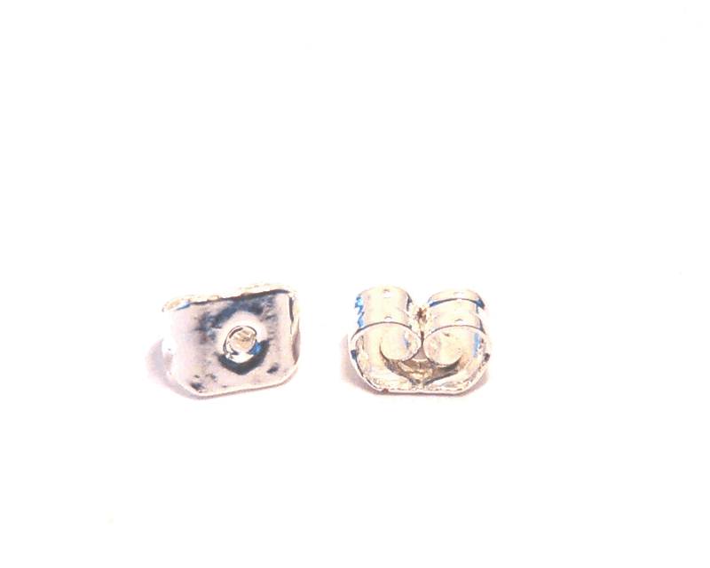 Earplug 5x4mm. Silver. Approx. 200 PCs