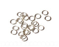 Closed ring. 8x1mm. Silver color. 100 PCs