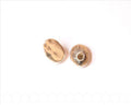 Zamak. Botton Clasp , 18x13mm. Silver Color. Inn. 3.8mm.