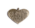 Zamak. Heart, 65x73mm. Silver Color. Inn. 2.5mm.