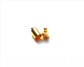 End Cap. 11x6mm. Gold color. Inn. 5.5mm approx 10 PCs