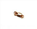 Lobster Clasp 14mm. Gold color.