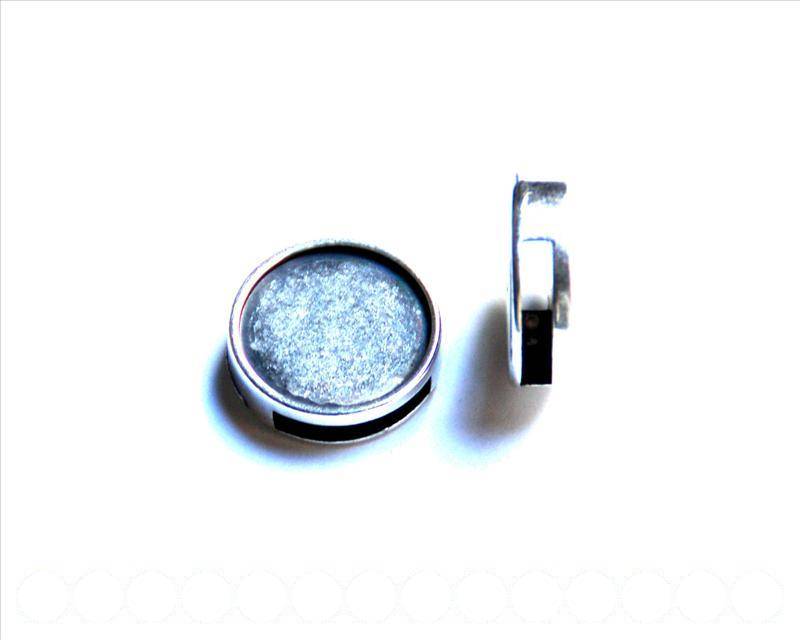 Zamak. Coin, 18mm. Silver color. Inn. 13x2.5mm.