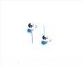 Metal. Ear Stud Component, 6mm. silver color. 6mm.