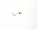 Metal. Terminators. 4.6x4mm. Silver c. Inn.0.6mm app.